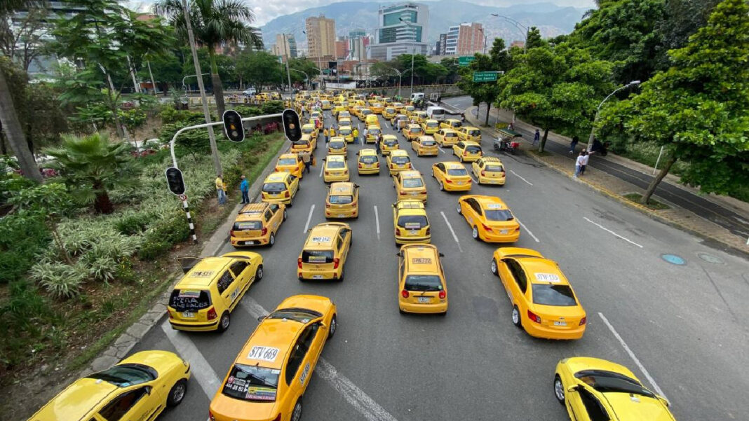 Paro de taxistas: movilidad y puntos de encuentro a nivel nacional