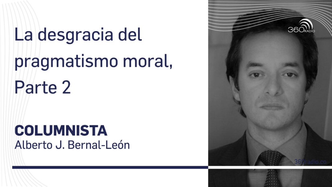 Desgracia del pragmatismo moral