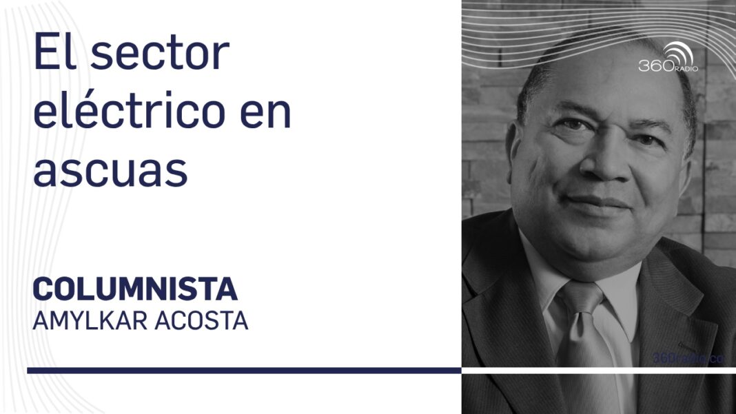 Amylkar Acosta, Sector eléctrico