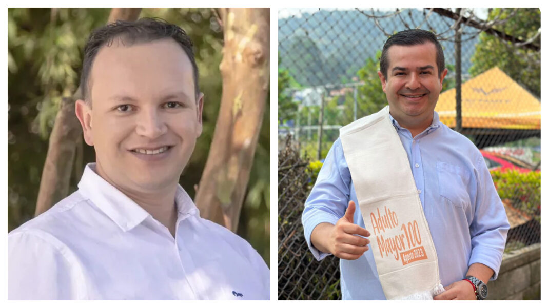 Mario Gutiérrez y Deimer Flórez se disputan la recta final por la Alcaldía de la Estrella