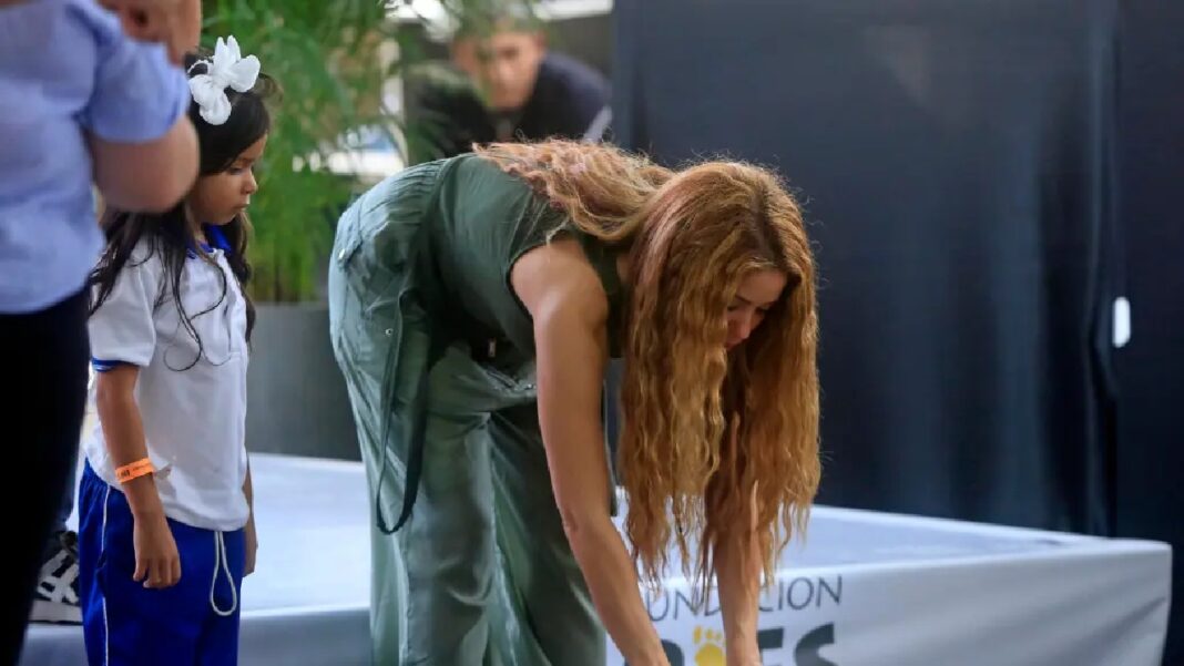 Shakira inaugura colegio en Barranquilla