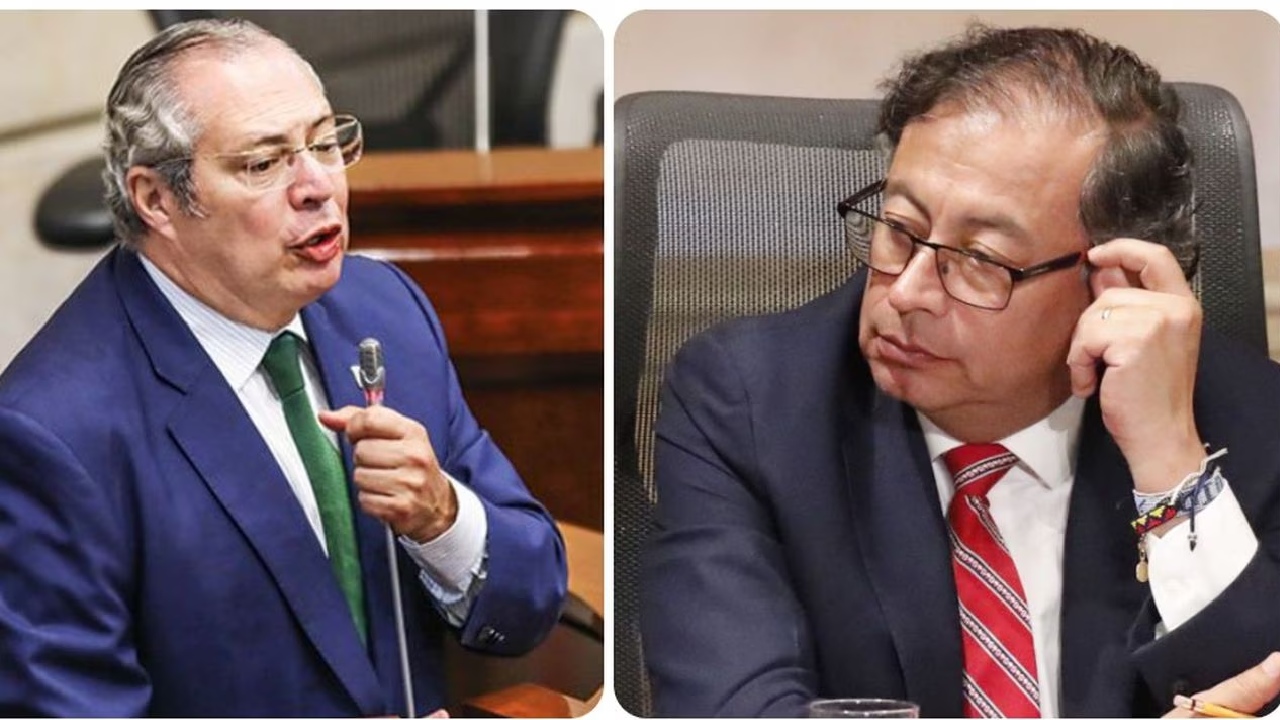 Iván Name, presidente del Senado, le exigió respeto a Gustavo Petro hacia los congresistas