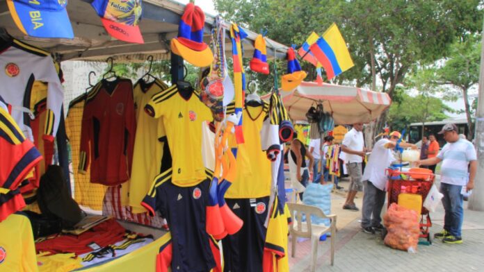 Barranquilla espera un crecimiento de la economía por partido de la selección Colombia