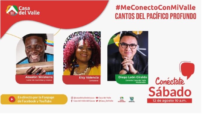 Elcy Valencia y Absalón Sinisterra, guardianes de la tradición musical afro