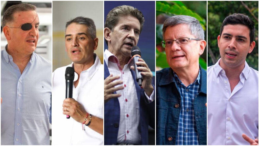 Estos son los candidatos a Gobernación de Antioquia más buscados en Google Trends