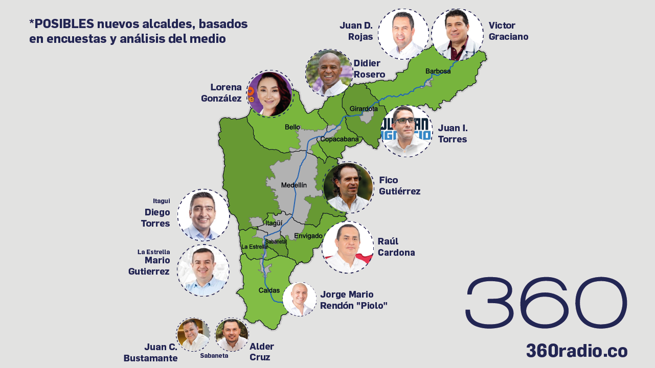 Estos Serían Los Nuevos Alcaldes Del Área Metropolitana Del Valle De