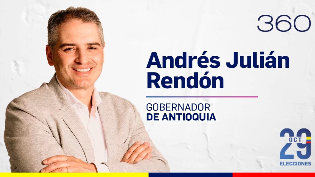 Andrés Julián Rendón venció a Luis Pérez y es elegido Gobernador de Antioquia
