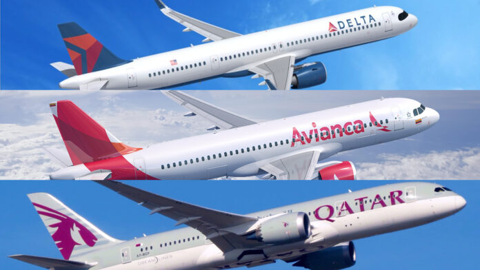 De acuerdo con un informe presentado por Cirium para el mes de Octubre las aerolíneas más puntuales del mundo fueron Delta, Avianca y Qatar Airways.