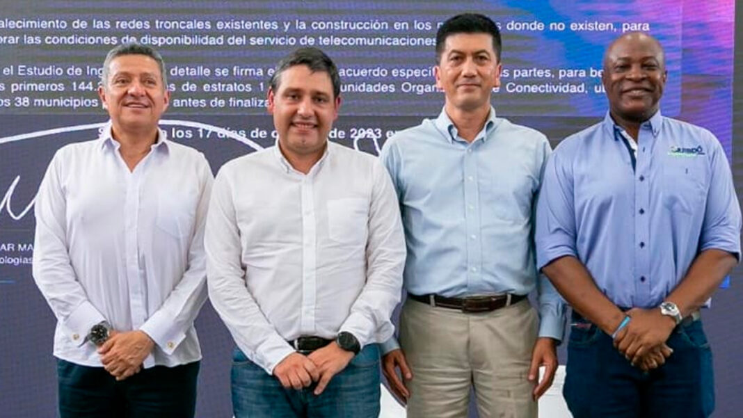 Este proyecto, desarrollado con Internexa, conectará a 384.000 hogares, Instituciones Educativas y comunidades de estratos 1 y 2 en Cauca, Nariño, Valle del Cauca, Chocó, La Guajira, Amazonas y el Urabá antioqueño.