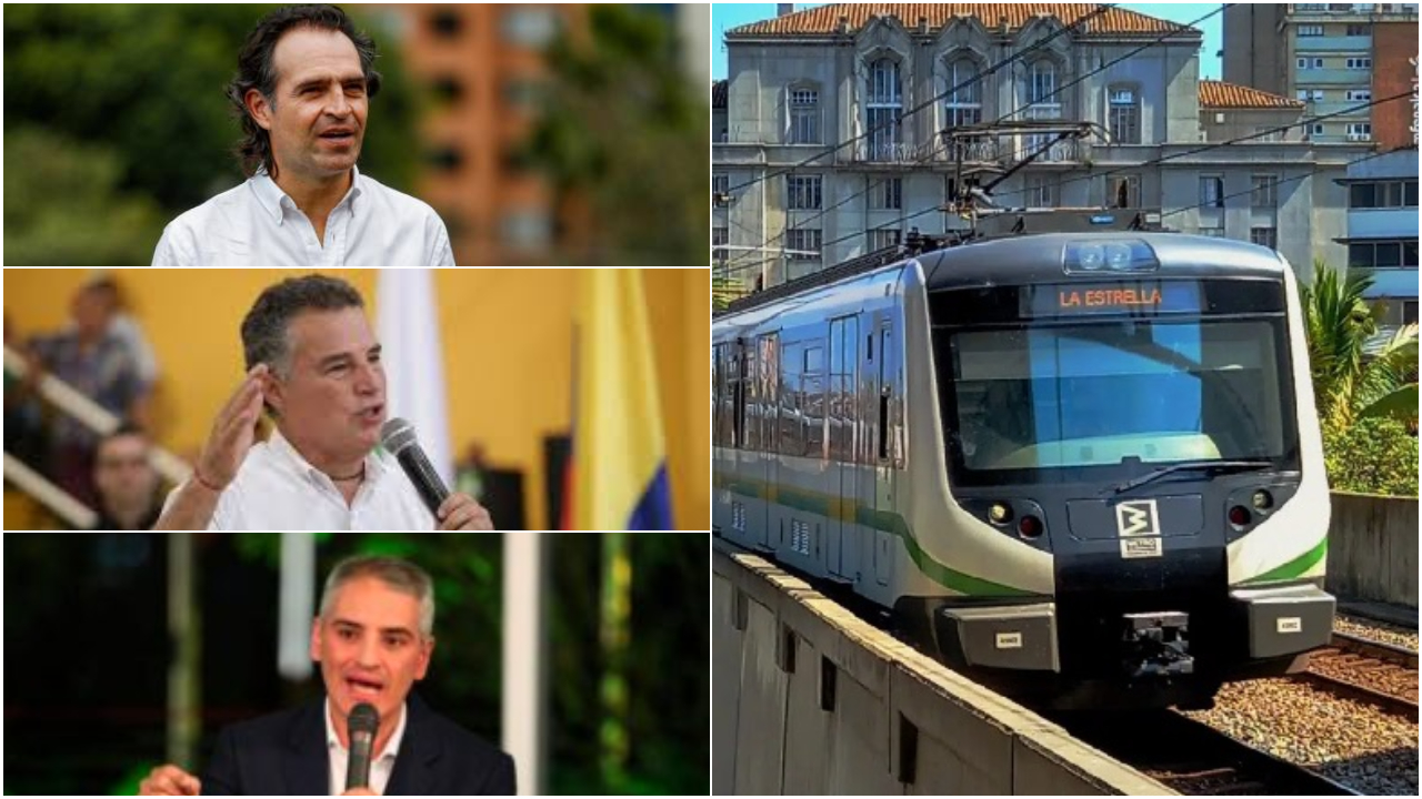 Federico Gutiérrez, Aníbal Gaviria y Andrés Julián Rendón envían fuertes mensajes a Petro por Metro de Medellín