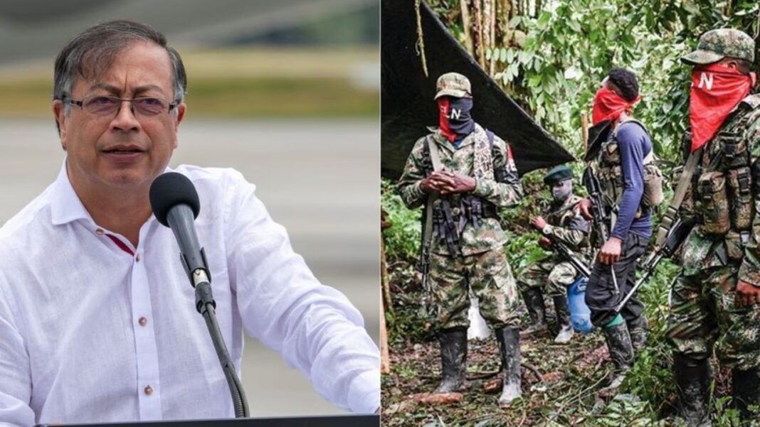 Presidente Petro alista decreto para suspender órdenes de capturas a integrantes del ELN