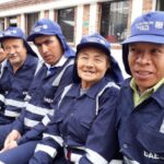 Recicladores de la Alcaldía de Bogotá