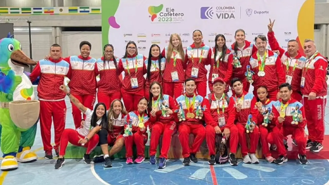 ¡En Juegos Nacionales, el Valle escribió el título de campeón en letras doradas!