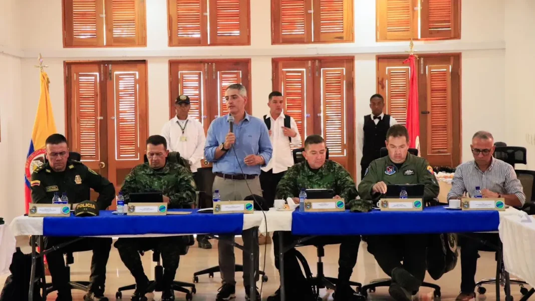 Andrés Julián Rendón realizó su primer Consejo de Seguridad como gobernador de Antioquia
