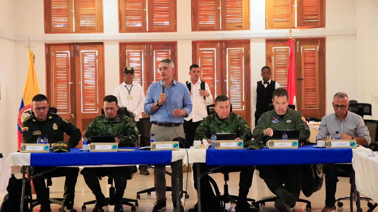 Andrés Julián Rendón realizó su primer Consejo de Seguridad como gobernador de Antioquia