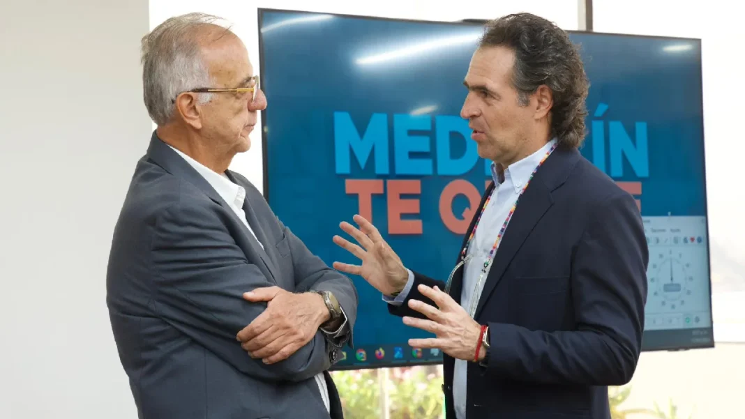 MinDefensa realizó consejo de seguridad junto al alcalde Federico Gutiérrez en Medellín