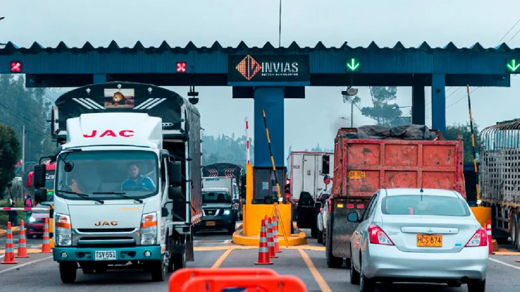 Invías oficializó las tarifas de los peajes a su cargo después del incremento del 13,12%