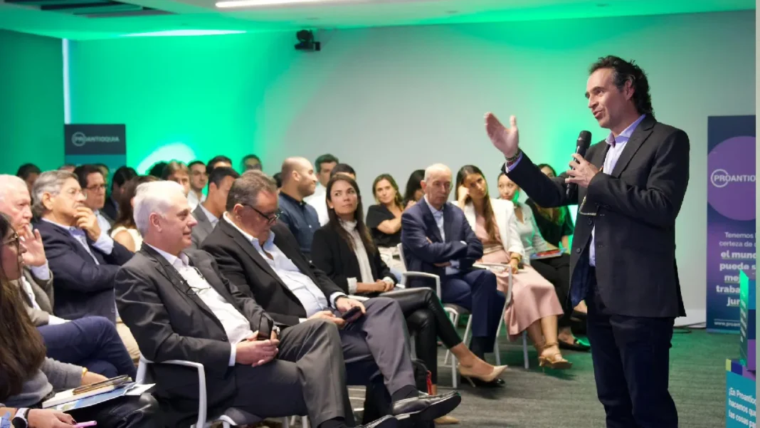 Federico Gutiérrez inicia reconstrucción de confianza empresarial en Antioquia