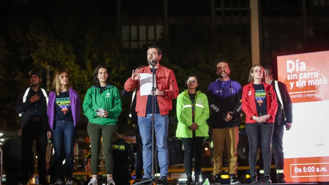 Día sin carro en Bogotá: un éxito multimodal según Carlos Fernando Galán