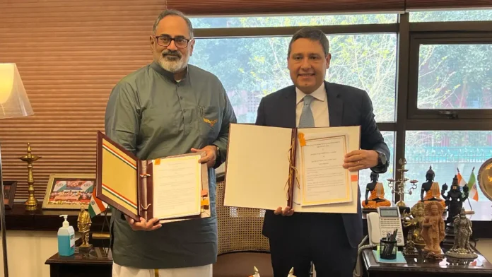 MinTIC firman acuerdo histórico con India para potenciar el liderazgo digital de Colombia