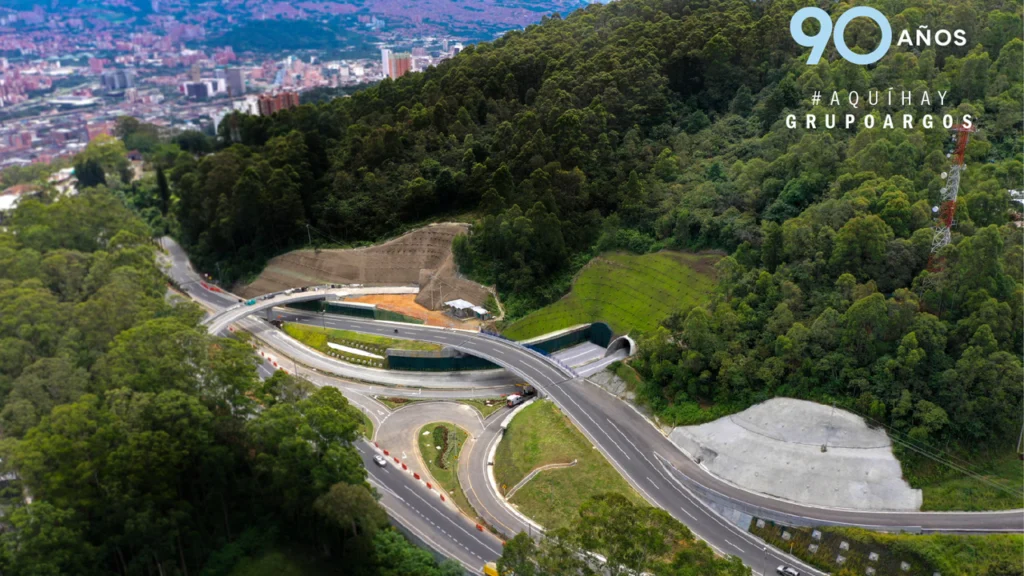 Túnel del Oriente, proyecto intervenido por Odinsa, empresa del Grupo Argos