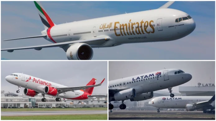 Viajar a Miami desde Colombia, ¿en Avianca, Latam o Emirates?
