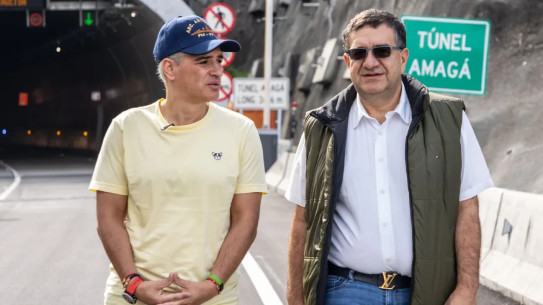 Duro reclamo de Andrés Julián Rendón por vía entre Amaga y Titiribí en Antioquia