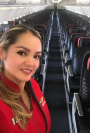 Diana Carolina Nieto – Tripulante de cabina nacional