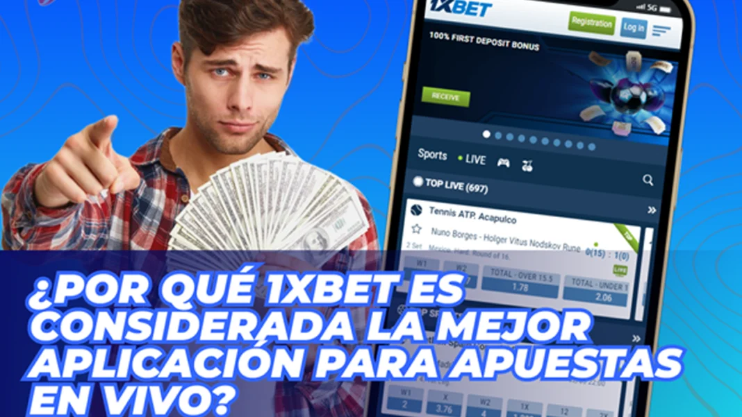 Las apuestas en directo le permiten disfrutar plenamente de los partidos, y con la app 1xbet, la experiencia es aún mejor.