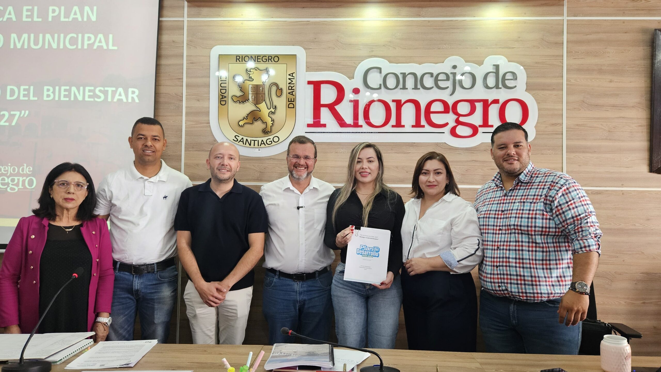 Las 5 líneas del Plan de Desarrollo de Rionegro que presentó el Alcalde Jorge Rivas al Concejo