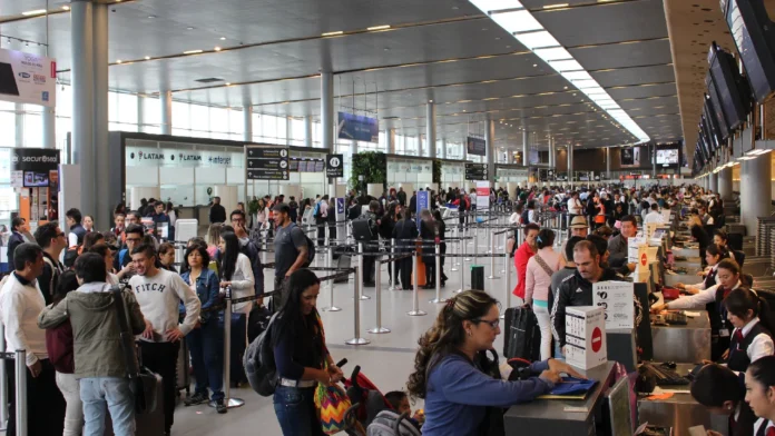 Pasajeros aéreos aumentaron 14,8% durante el primer trimestre del 2024 en Colombia