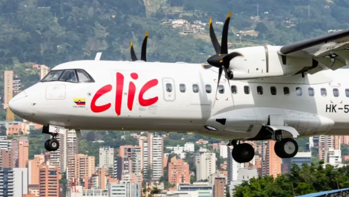 Aerolínea Clic anuncia ampliación de rutas desde Medellín: descubre las novedades