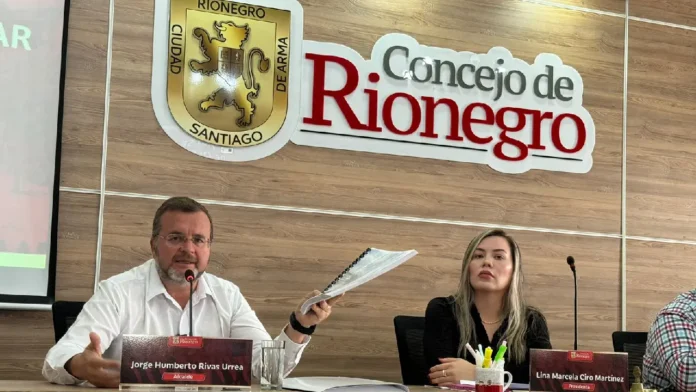 Las 5 líneas del Plan de Desarrollo de Rionegro que presentó el Alcalde Jorge Rivas al Concejo