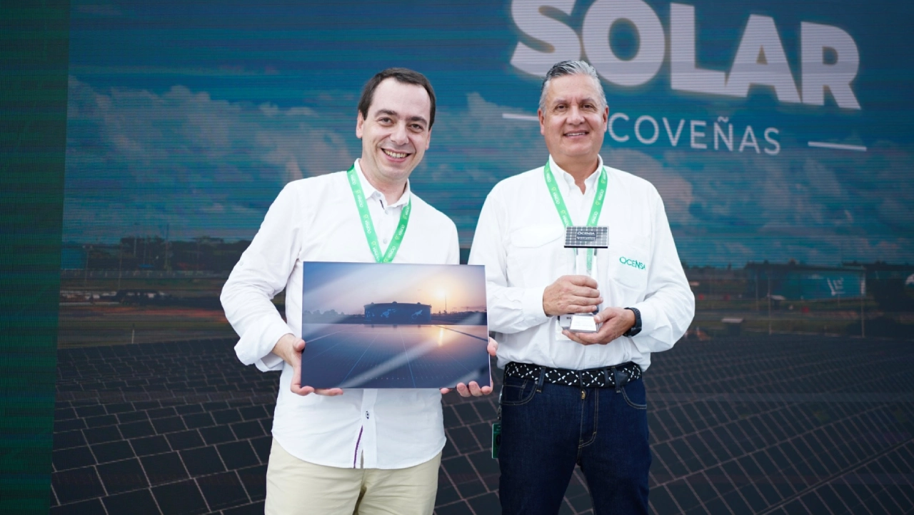 GreenYellow y OCENSA inauguraron el parque solar Coveñas, el primer parque construido en una terminal transportadora de hidrocarburos en Colombia