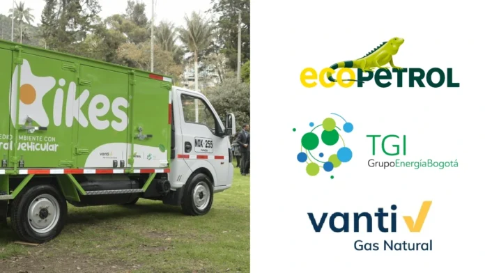 Ecopetrol, TGI y Vanti ponen a rodar primera flota de 50 camiones livianos a gas natural