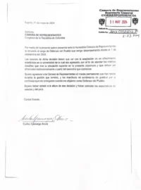 Carlos Camargo renunció como Defensor del Pueblo y asume vicerrectoría en la Universidad Sergio Arboleda