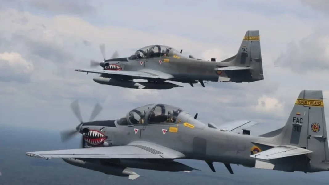 Así está Colombia en poder militar aéreo pese a inconvenientes con aviones K-fir y helicópteros