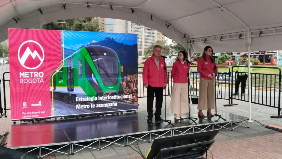 Distrito liderará esfuerzos junto a 12 entidades para la construcción del Metro de Bogotá en la Av. Caracas