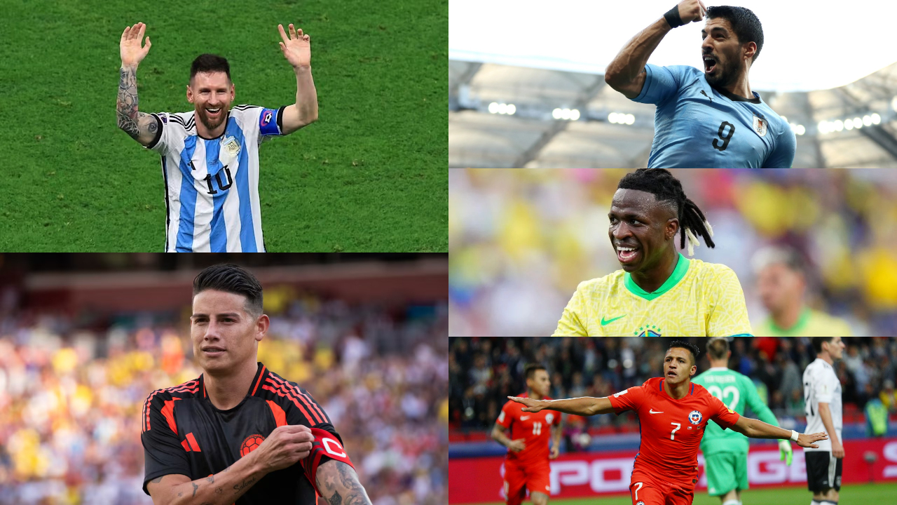 Las estrellas de la Copa América 2024 en Instagram