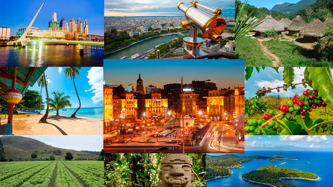 El turismo en Colombia aún está muy por debajo de las cifras alcanzadas por los principales destinos turísticos del mundo.