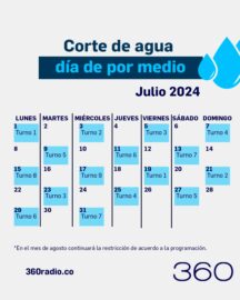 Prográmese, racionamiento de agua en Bogotá será día de por medio desde julio de 2024