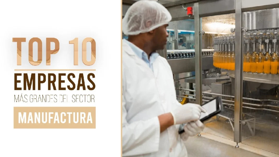 Reficar y Bavaria comandan las empresas más grandes del sector manufactura