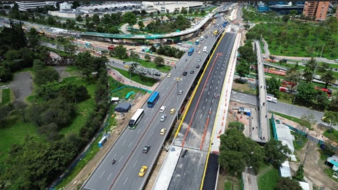 Desde hoy entra en funcionamiento el puente vehicular en la Avenida 68 con Calle 26 en Bogotá