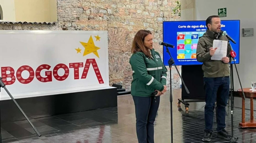 Prográmese, racionamiento de agua en Bogotá será día de por medio desde julio de 2024