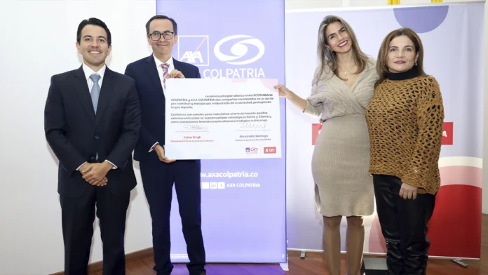 Scotiabank Colpatria y AXA COLPATRIA han anunciado una alianza estratégica para ofrecer soluciones financieras y de seguros innovadoras, transformando el sector financiero en Colombia.