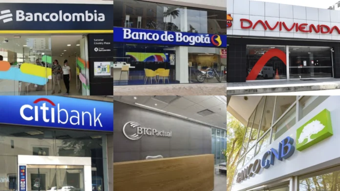 En mayo de 2024, los bancos nacionales e internacionales con mayores ganancias en Colombia fueron Bancolombia, Banco de Bogotá y Banco Davivienda, según el informe de la Superintendencia Financiera.