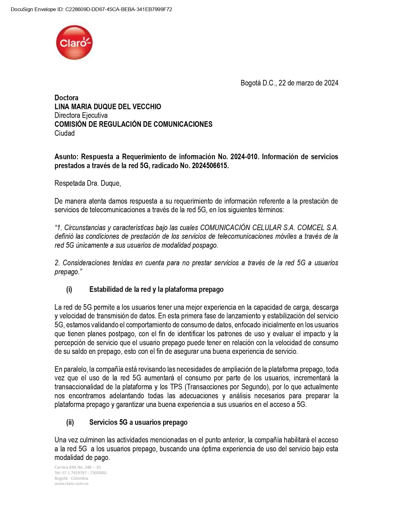 5G en Colombia para usuarios con paquetes prepago: así avanza la cobertura  según operadores | 360 Radio