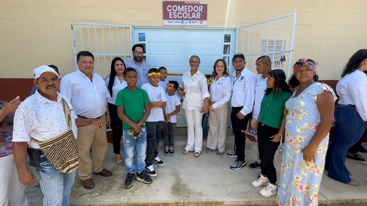 La Fundación Banasan y Drummond Ltd. culminaron un proyecto de infraestructura educativa en Guamachito, invirtiendo 600 millones de pesos para mejorar las condiciones de 683 estudiantes y su comunidad.