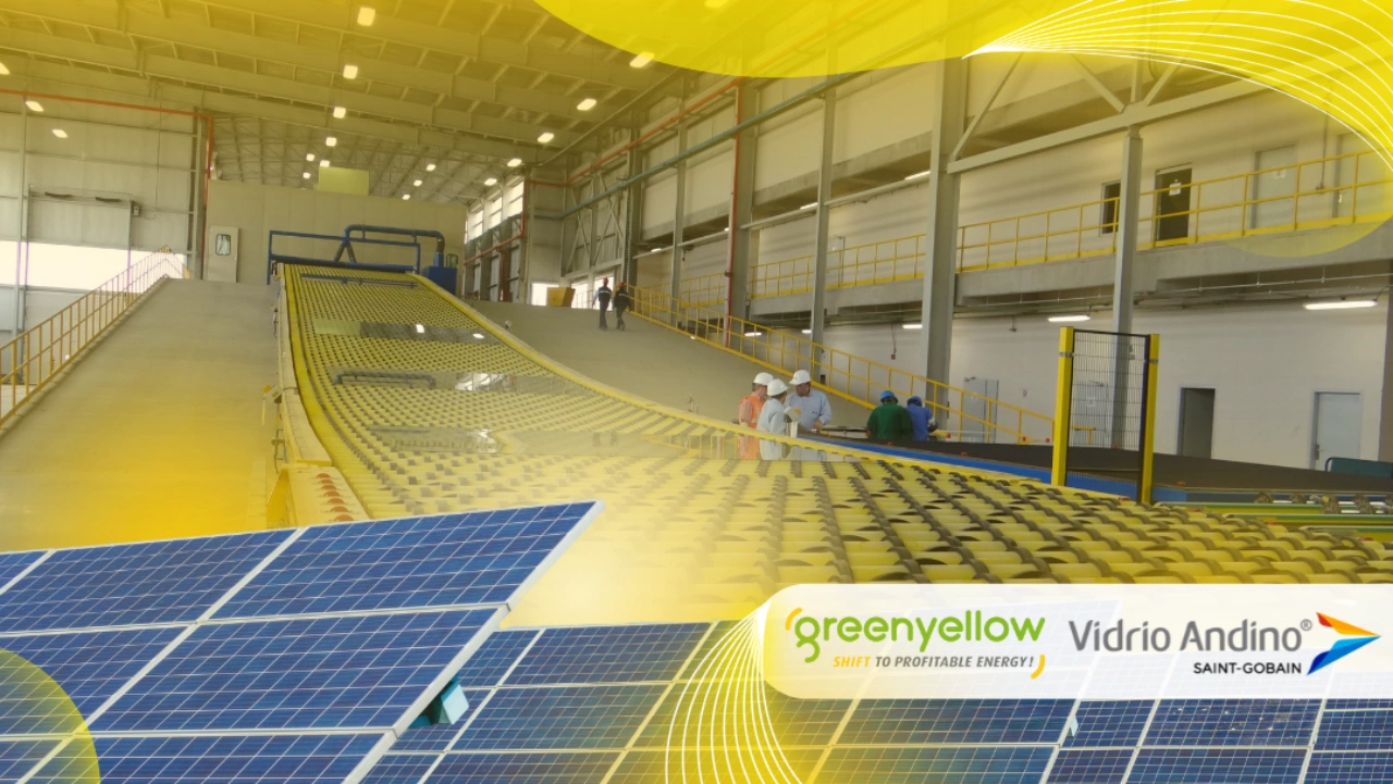 GreenYellow construirá parque solar de autoconsumo para Vidrio Andino Saint-Gobain en Colombia