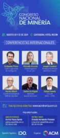 Invitados internacionales al Congreso Nacional de Minería ACM 2024